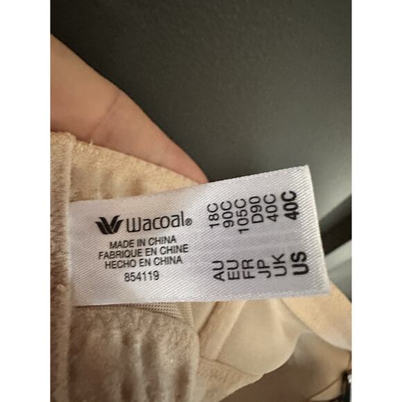 Wacoal Red Carpet Full Figure Underwire Strapless Bra - 40C, 854119, Nude - Picture 5 of 5